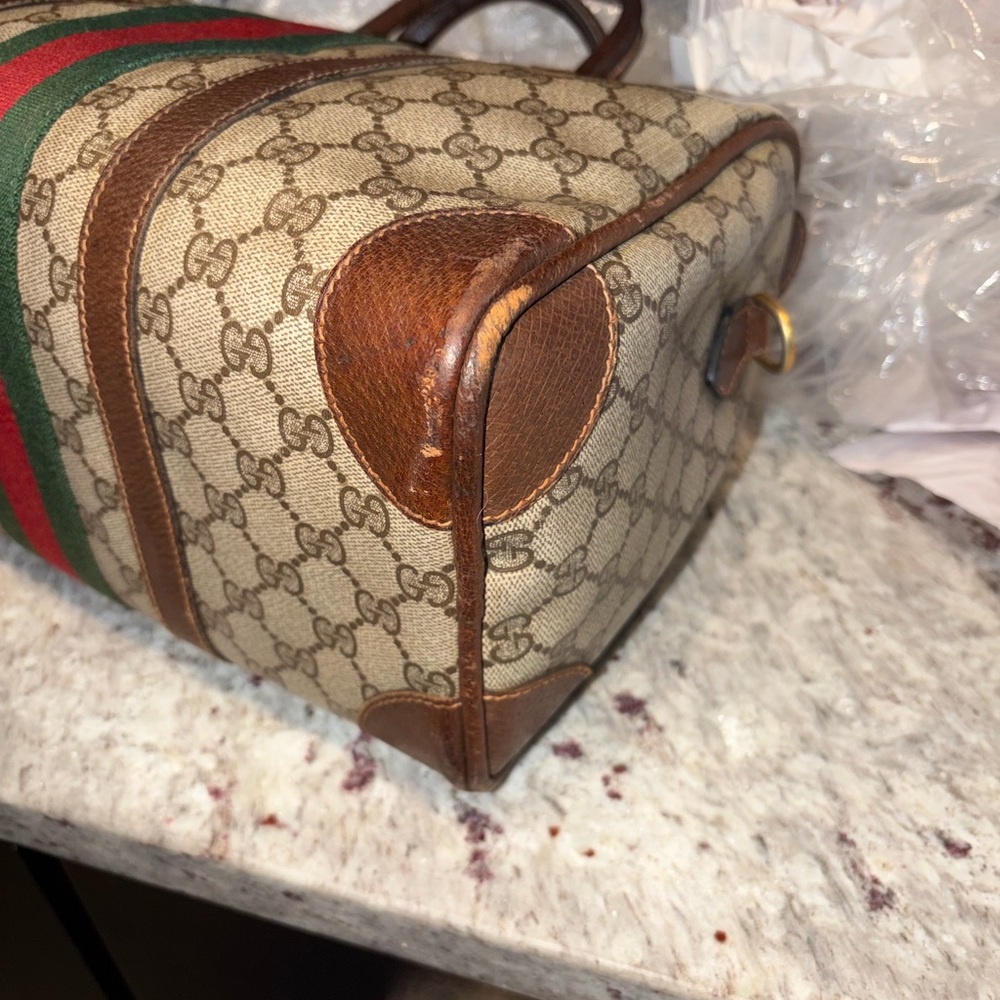 PRICE DROP!!! GUCCI GG Monogram Boston Bag (Vintage) - Picture 8 of 13